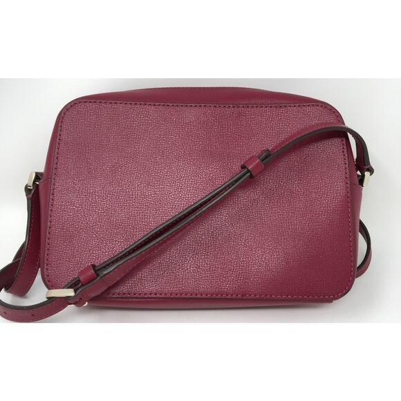 Kate Spade New York Harper Berry Leather Crossbody Purse Handbag WKR00062 - Picture 4 of 6